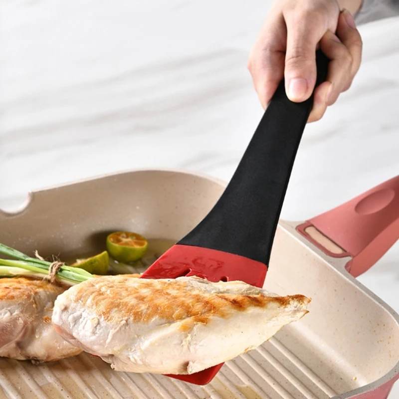 

2 Color Leak Shovel Gadgets- Kitchen Cooking Accessories Utensils Shovel Tongs