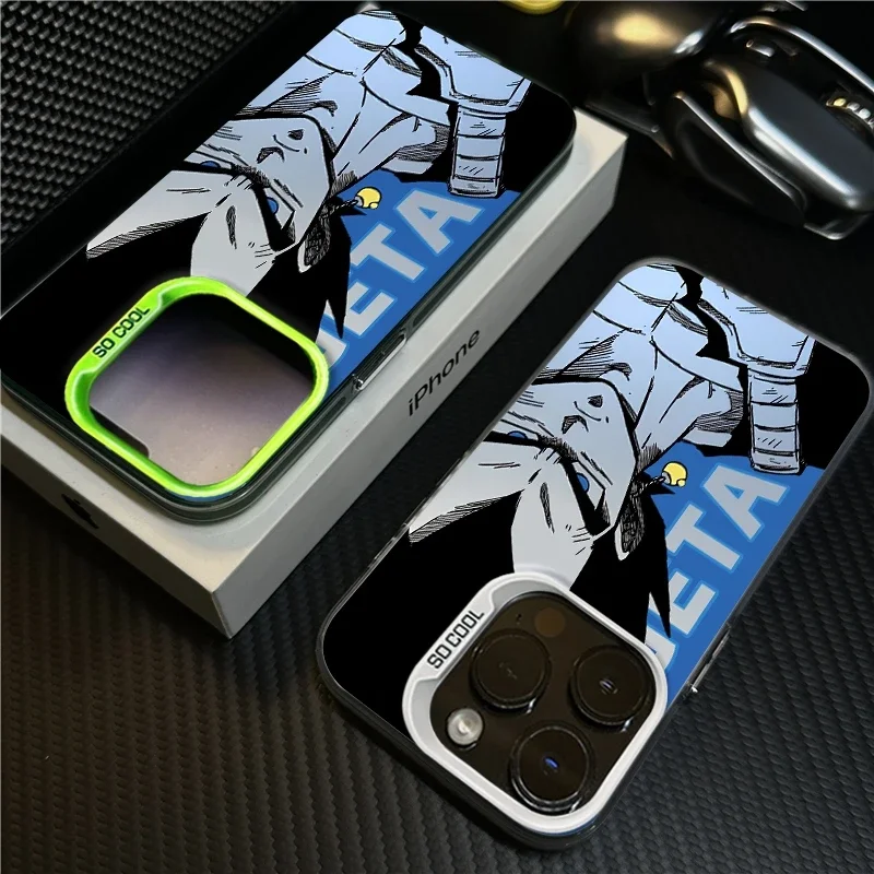 Чехол для телефона Dragon Ball iPhone 16 15 14 13 12 11 Pro Max X XR XSMAX 8 7 Plus чехол Goku Vegito Trunks