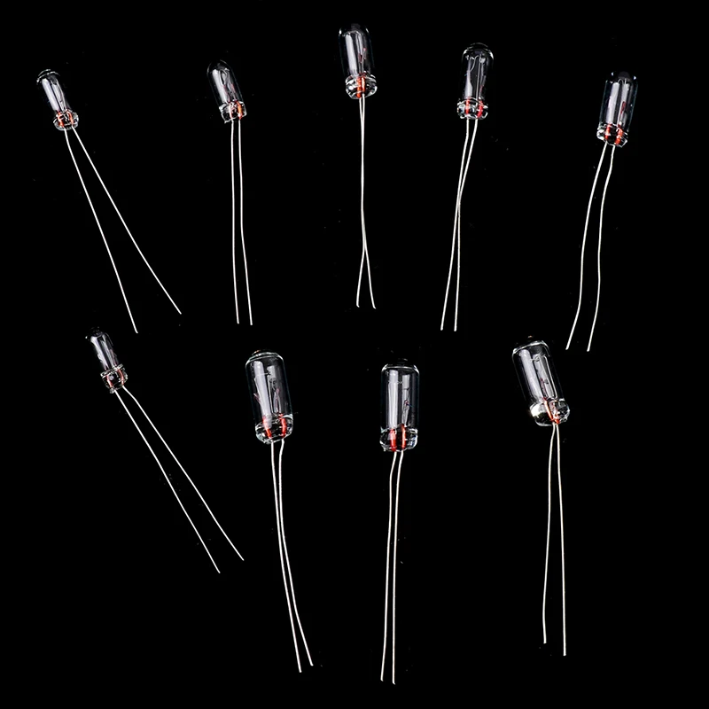 

10pcs Universal 12V 0.91W T3,T4,T5 Universal Car Audio Gear Indicator Light Bulbs Instrument Bulbs
