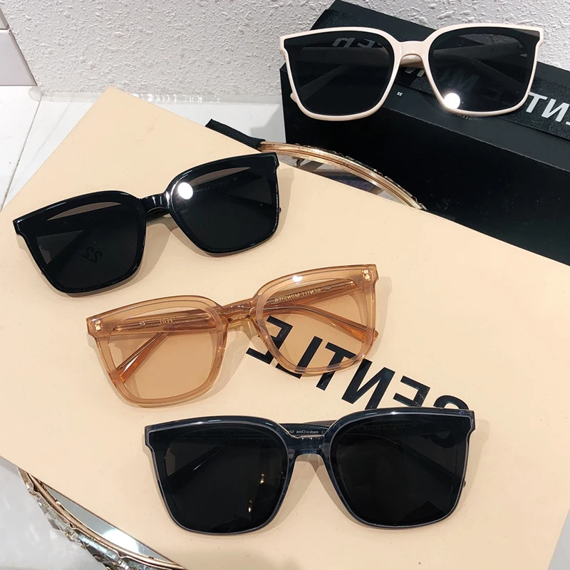 Summer Square Sunglasses for Lady Fashion Trendy Style Sun Glasses Vintage Shades Goggles UV400 Protection Streetwear Eyewear