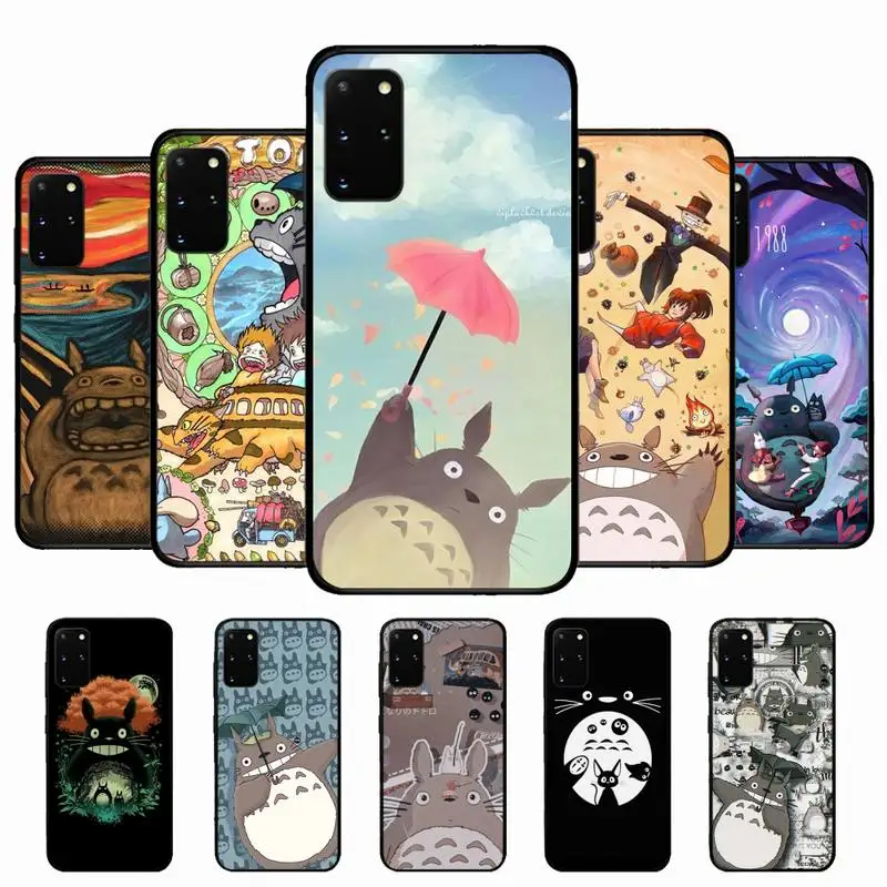 

Studio Ghibli Totoro Phone Case For Samsung S 9 10 20 21 22 23 30 23plus lite Ultra FE S10lite Fundas