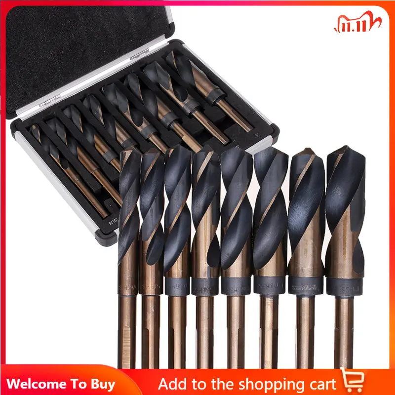 

Набор твист-сверл, твердость HRC61 1/2-1 дюйма, 8 шт.