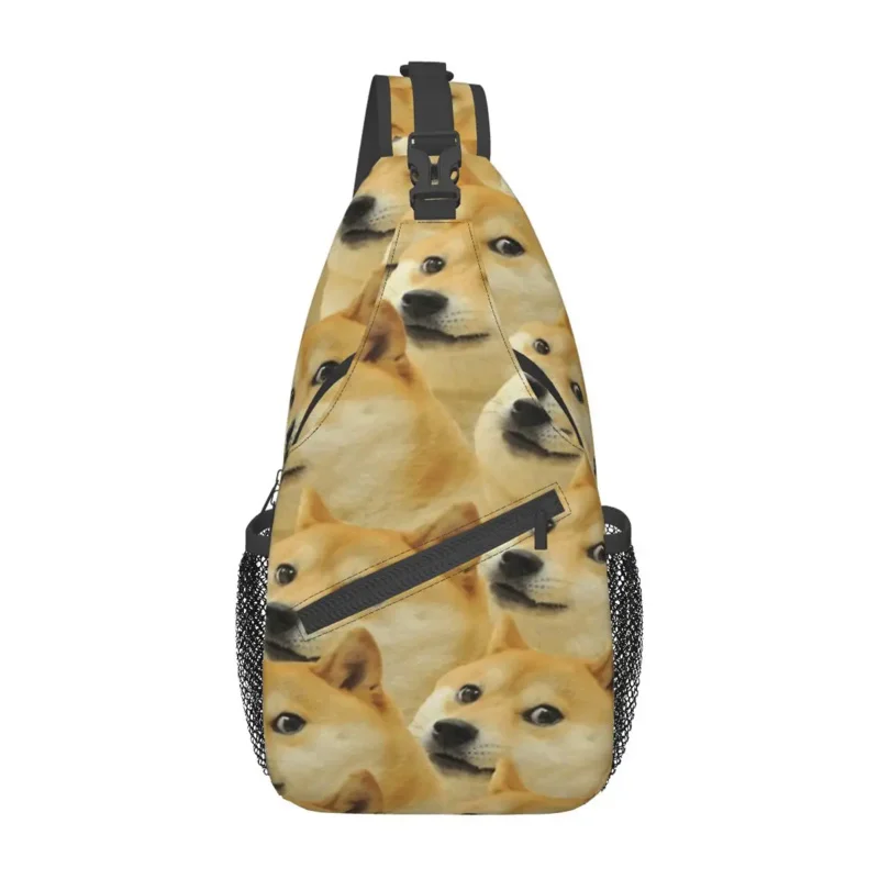 

Нагрудная сумка Doge, модная, стандартная, для офиса, нагрудная сумка через плечо, настраиваемая