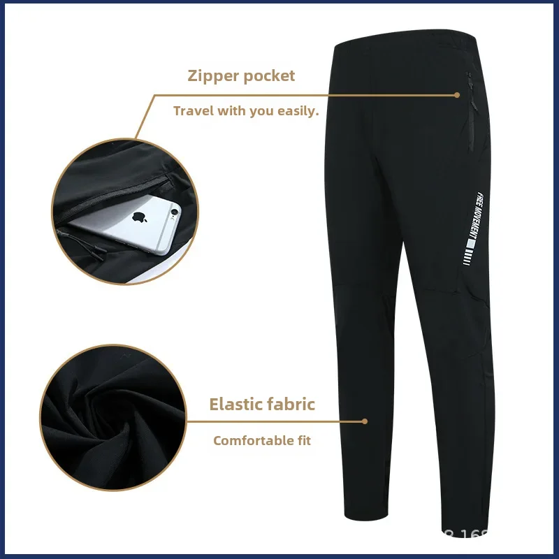 Новинка 2020 мужские Евро-американские спортивные брюки быстросохнущие