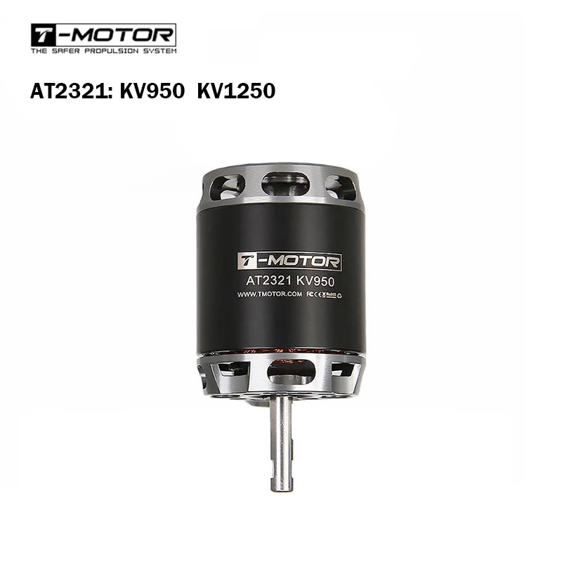 T-MOTOR AT2321 длинный вал KV950 KV1250 бесщеточный двигатель для дальнего радиуса действия VTOL с фиксированным крылом UAV Дрон для доставки и отображения карты