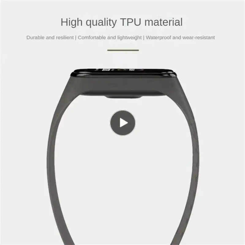 

Adjustable Strong And Durable Replace The Strap Tpu Smart Watch Strap Moderate Softness Watch Strap Carmen Bracelet Frosting