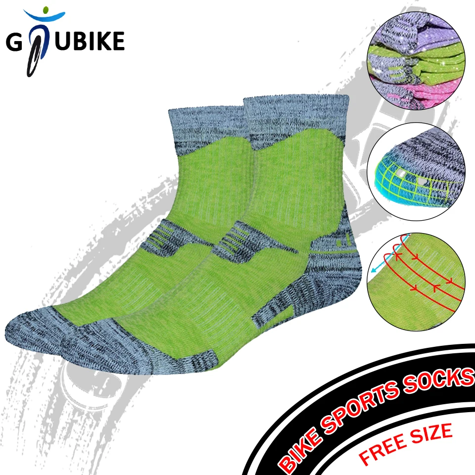 

GTUBIKE Outdoor Cycling Socks Winter Thick Bottom Wear-resistant Elastic Sweat-absorbing Warmth Climbing Hiking Skiing Stockings
