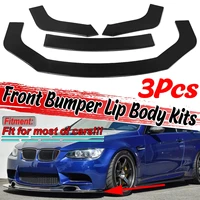 car universal front lip chin bumper body kits spoiler for vw golf mk5 6 7 for bmw e39 e46 e53 e90 e92 e93 e60 e61 e70 x6 e71 x1