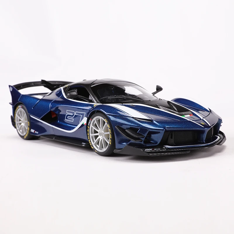 Оригинальный бутик Bburago в масштабе 1:18 Ferrari FXXK EVO 2 двери открывается назад алай