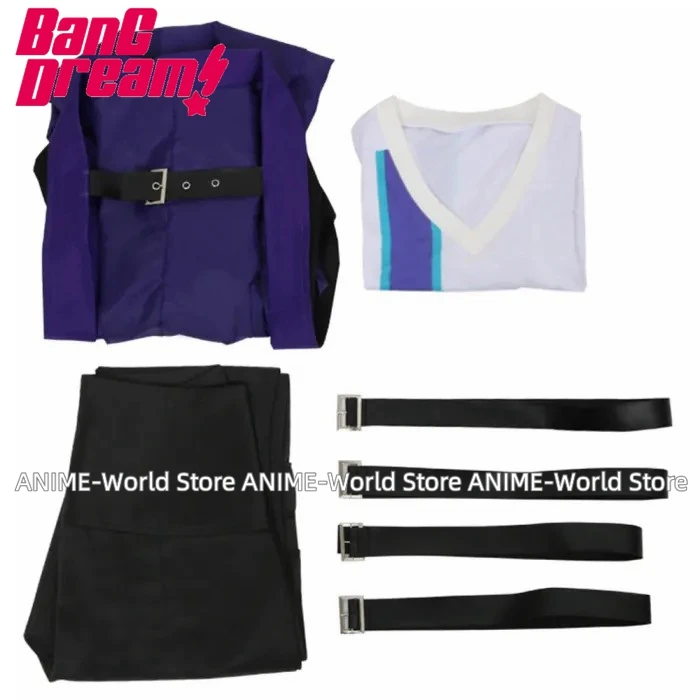 Аниме Bang Dream! 7th ☆ Live Raise A Suilen Ras Layer Wakana Rei Косплей Костюм Парик Нестандартный