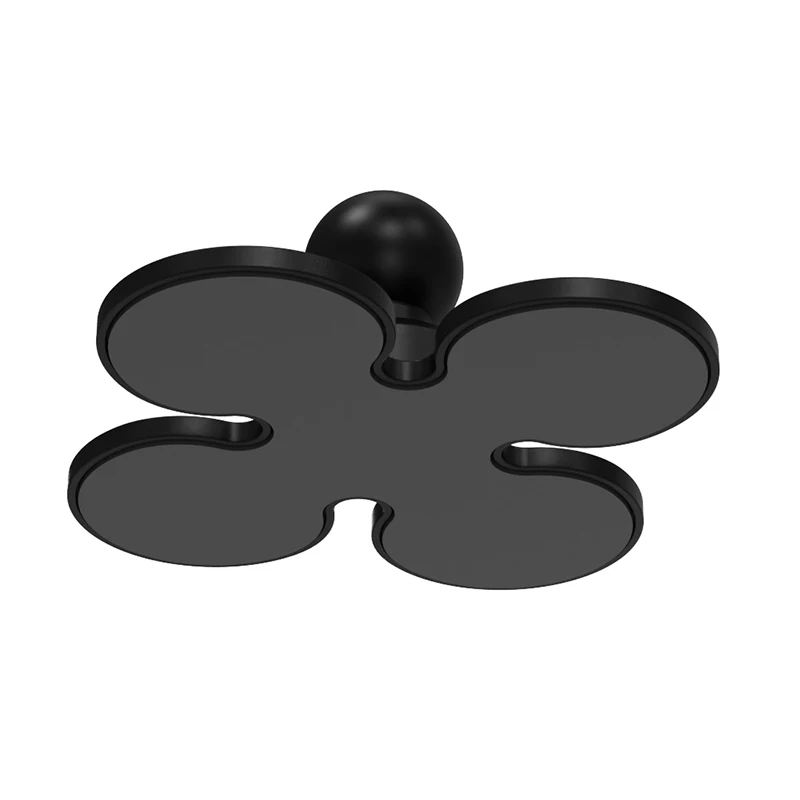 Фото Для Gopro 13 12 11 Insta 360 экшн-камера 17 мм шаровая головка лобовое стекло мотоцикла гибкая клейкая основа наклейка крепление основание шлема №3