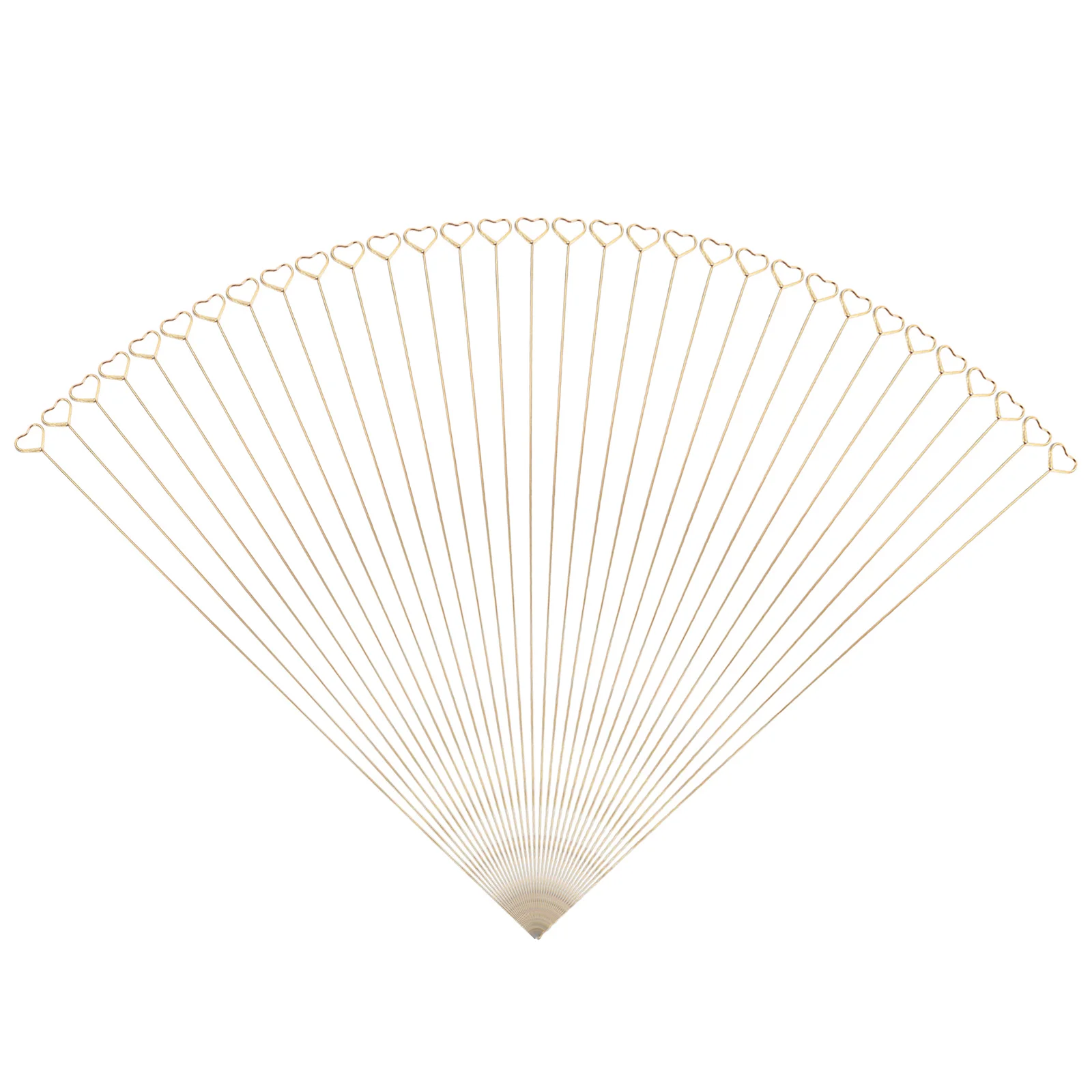 

50pcs Exquisite Delicate Floral Cards Pick Metal Floral Cards Holder Floral Place Cards Holder