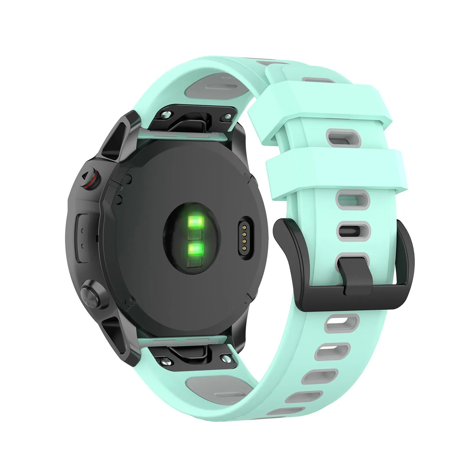 Для Garmin Fenix 6 силиконовая запасная деталь для мужчин и женщин мягкий двухцветный
