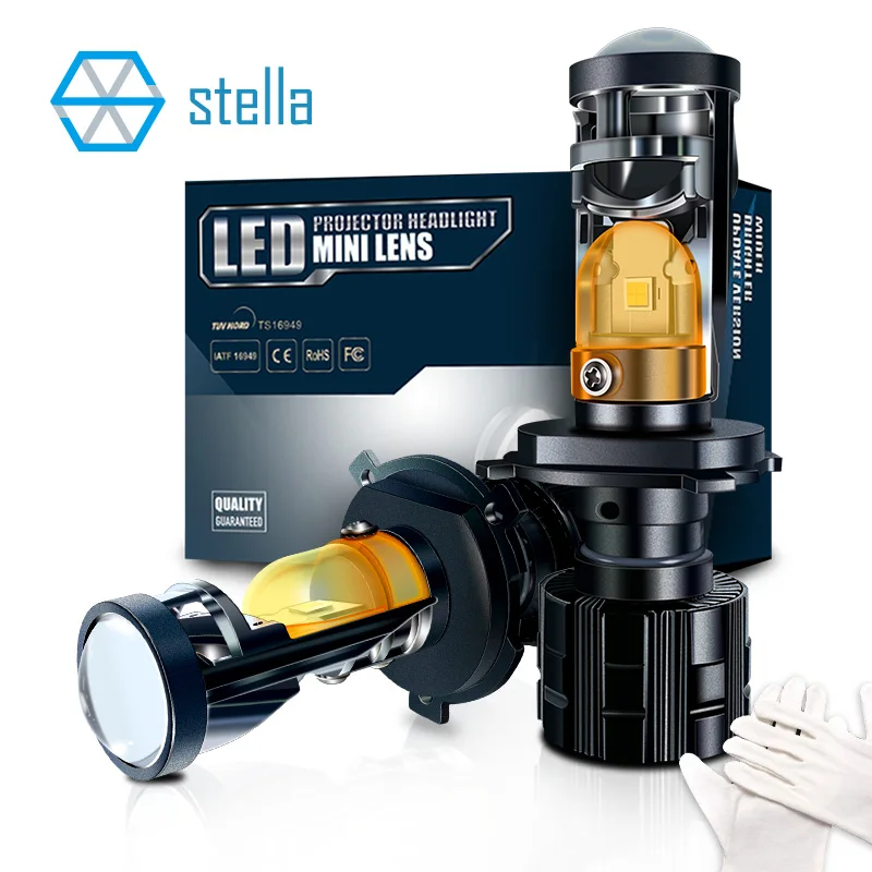 Комплект для переоборудования Stella LHD RHD H4 H7 светодиодный автомобильный двигатель