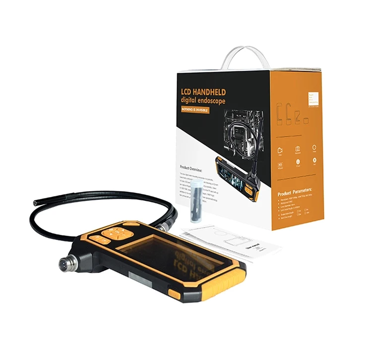 

2022 New 113-1 Handheld industrial car endoscope 1080P 4.3inch lcd screen portable tinyview 5m endoscope inspection camera