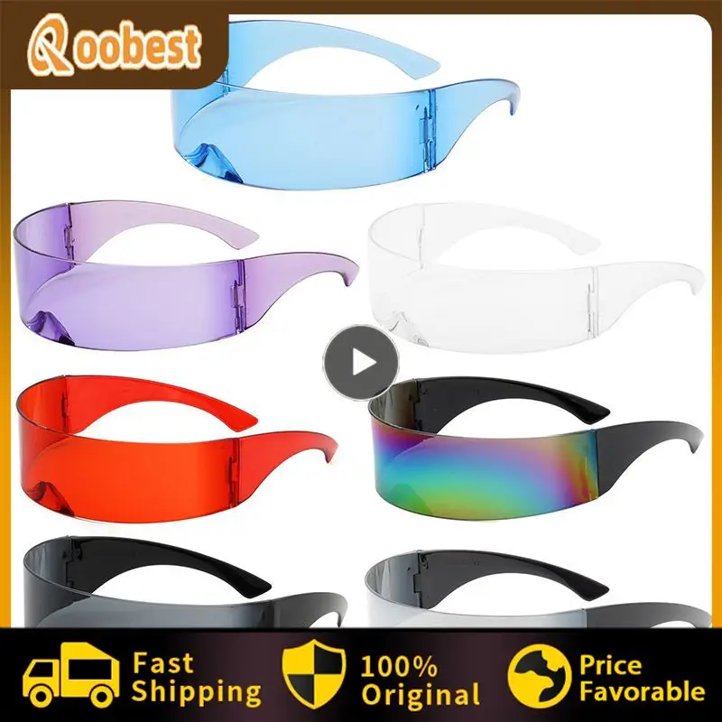 

Прочные искусственные очки, козырек, зеркальное модное Велосипедное оборудование для Хэллоуина, без оправы