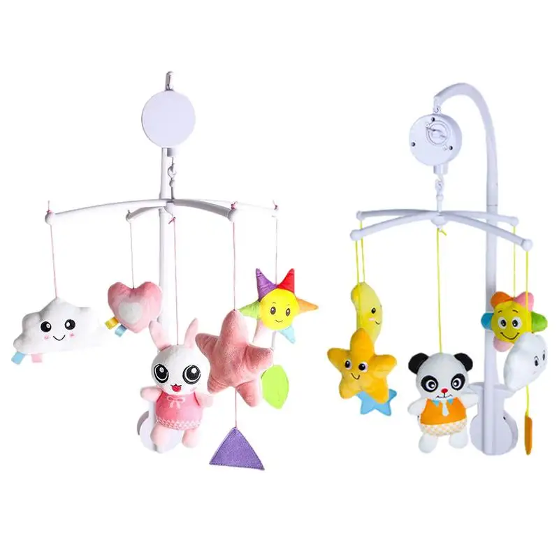 

Baby Colorful Mobile Rattles Toys 0-12 Months For Baby Newborn Crib Bed Bell Toddler Rattles Carousel For Cots Kids Musical Toy