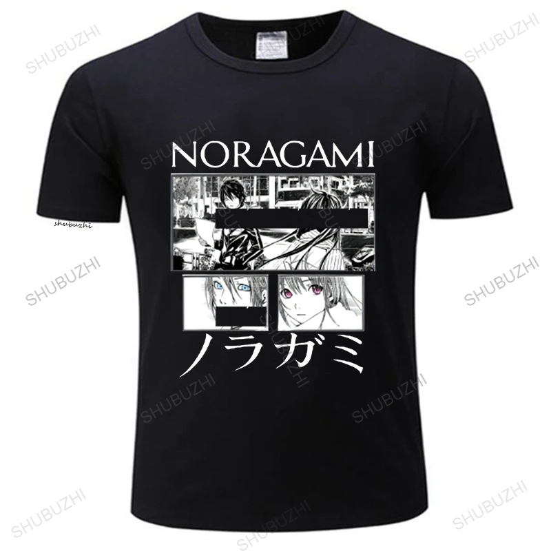 

Anime Noragami Yato Printed crew neck Shirts Funny Comfortable tee shirt t shirt Casual Cotton shubuzhi brand Daily Tee