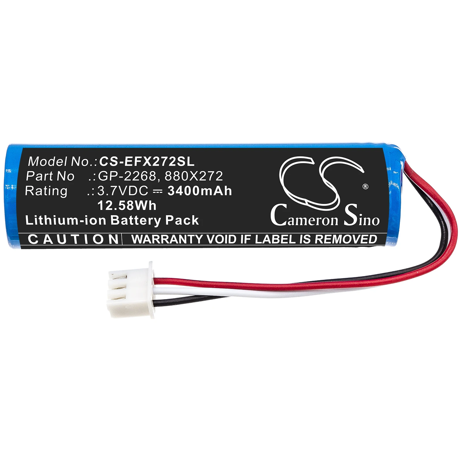 

Cameron Sino 3400mAh Battery For EXFO 01WQ0037-09 880X272 GP-2268 EX1