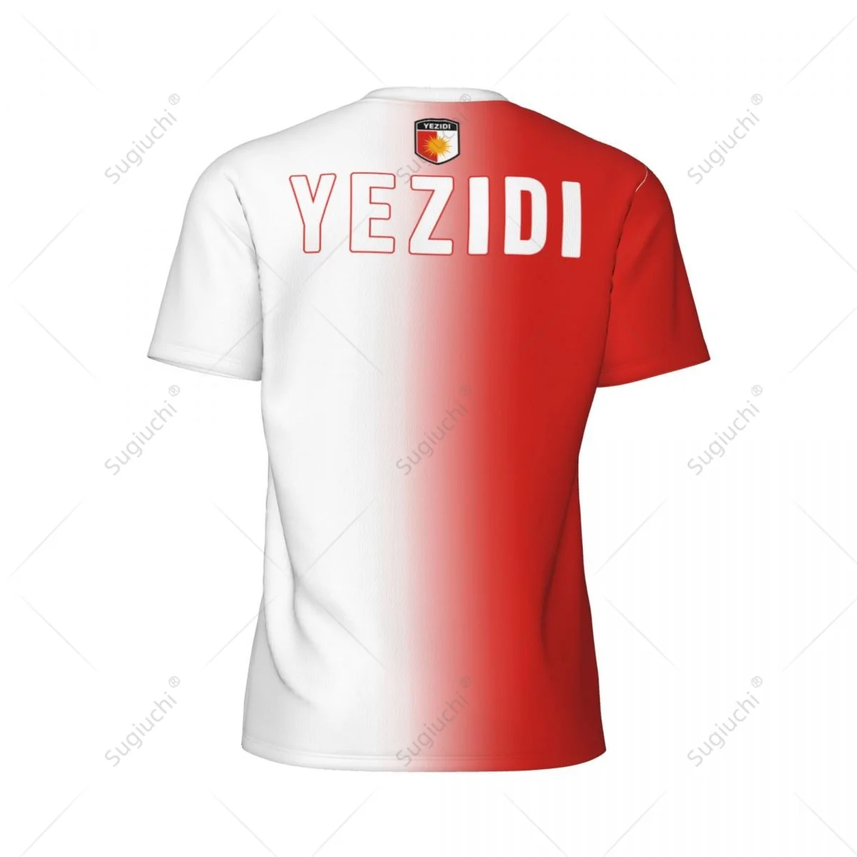 Спортивная Сетчатая футболка Yezidi флаг для бега велосипеда футбола тенниса