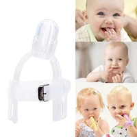 baby anti eating hand baby stop eating finger set childrens orthodontic silicone teether band sucking appliance