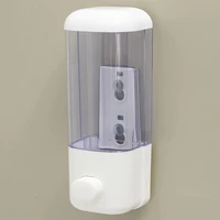 500ml wall mounted liquid soap dispenser bathroom sanitizer shower gel container shampoo bottle hand press for home hotel toilet