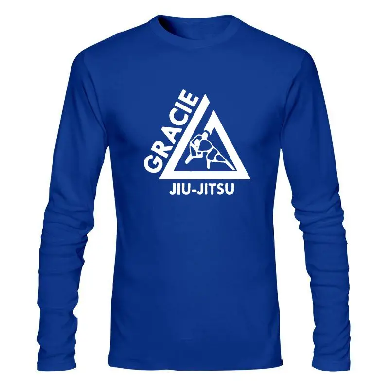 

Мужская одежда, новинка, классная футболка Gracie Jiu-Jitsu, Классическая академия, футболка