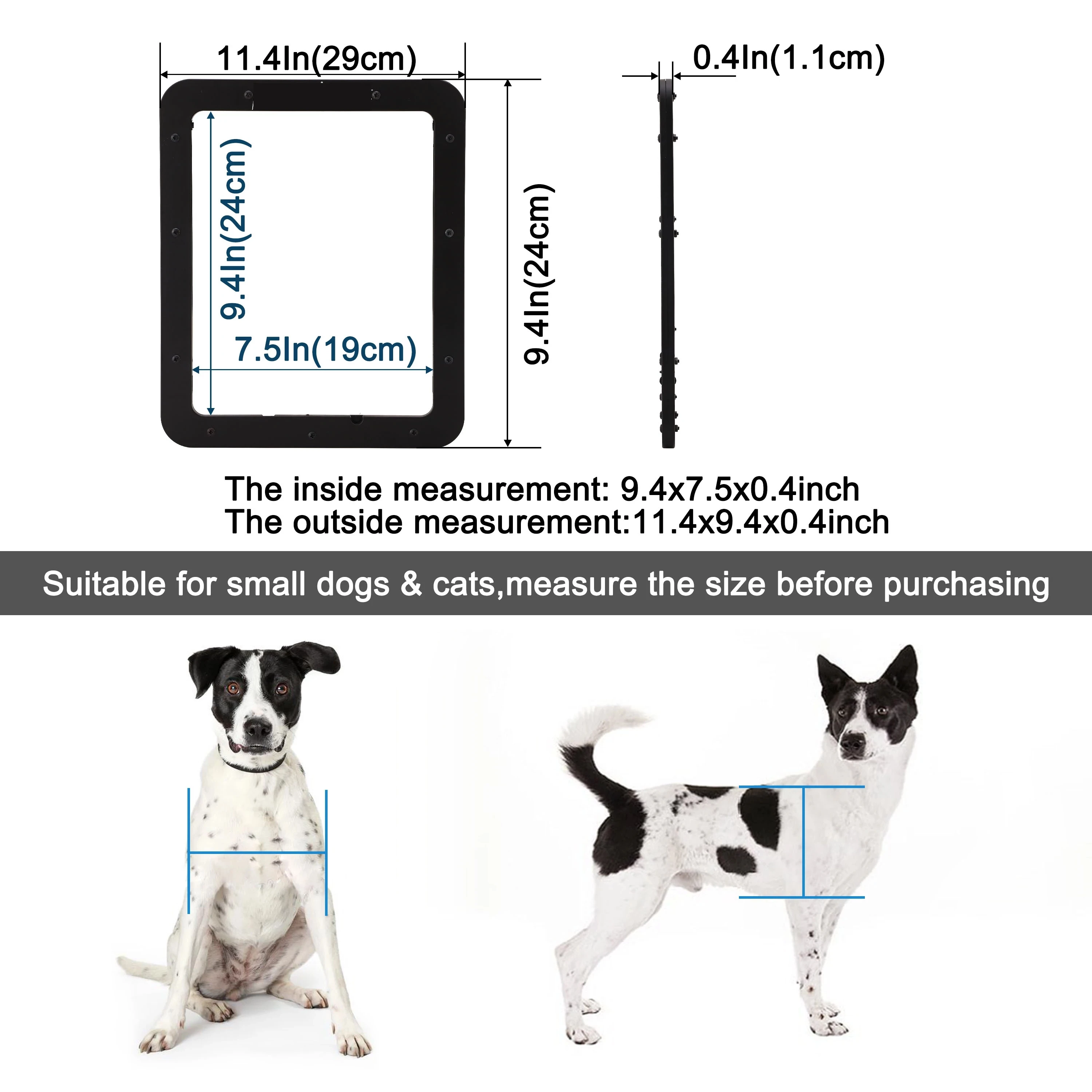 Умная раздвижная дверь для домашних животных NIPEECO прочная экрана окна с