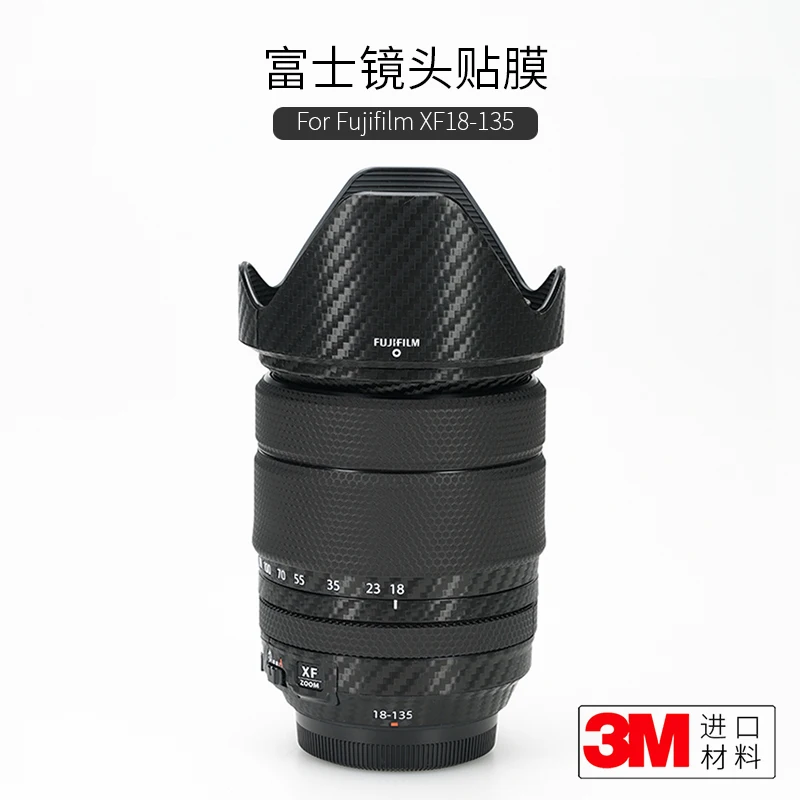 

For Fuji XF18-135 Lens Protection Film Fujifilm 18135 Sticker Cover 3M