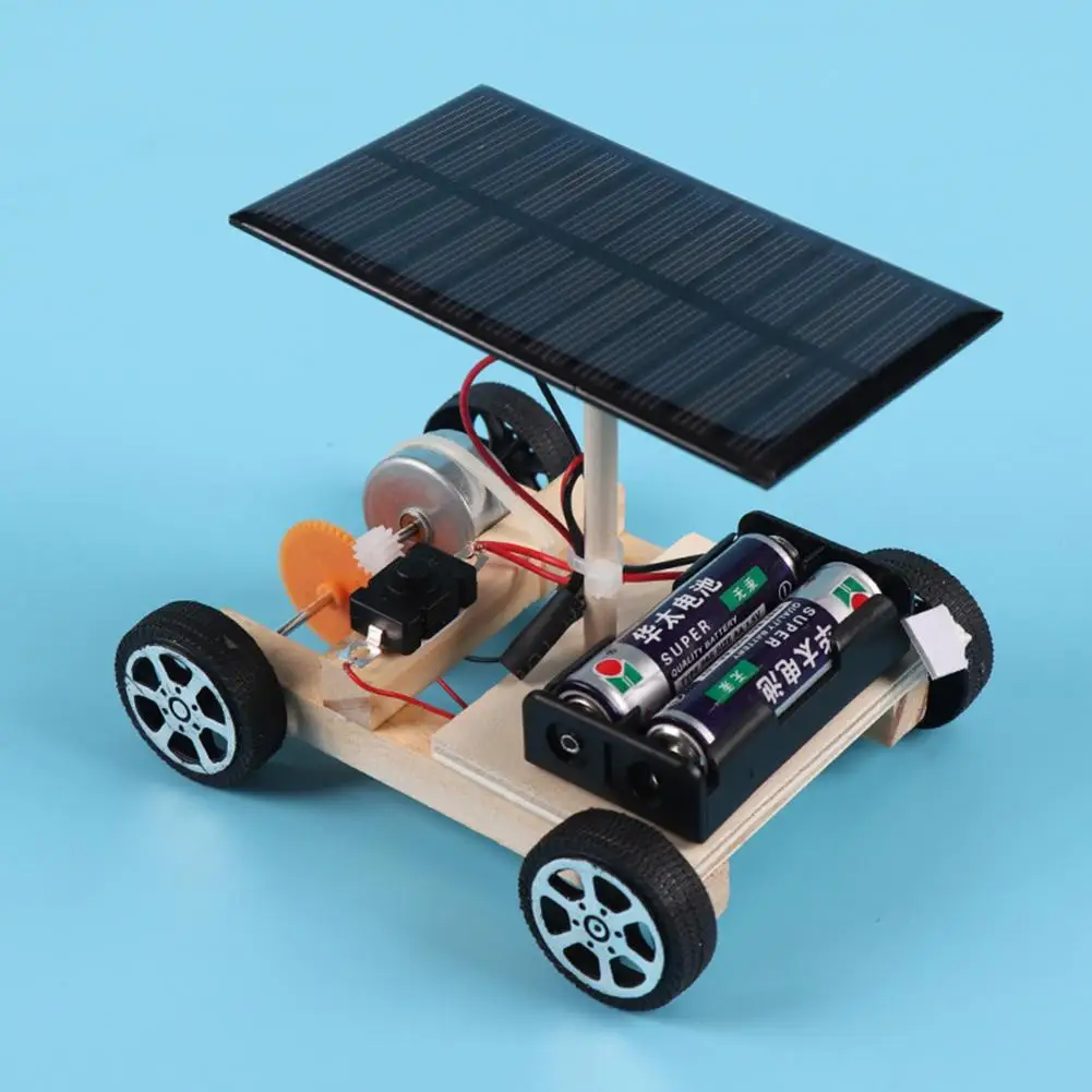 Соларные автомобильные игрушки набора роботов DIY, сборка игрушки, оснащенные образовательными научно-исследовательскими возможностями для мальчиков и девочек.