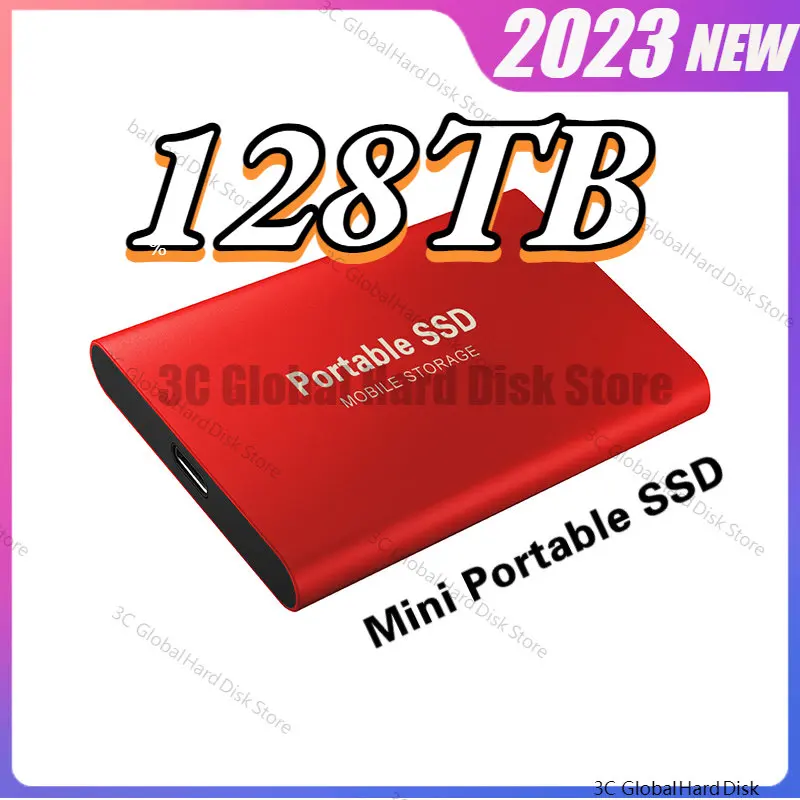 Portable High-speed Mobile Solid State Drive 4TB 8TB 128TB SSD hd 1tb pra pc External Storage Decives for Laptop жесткий диск