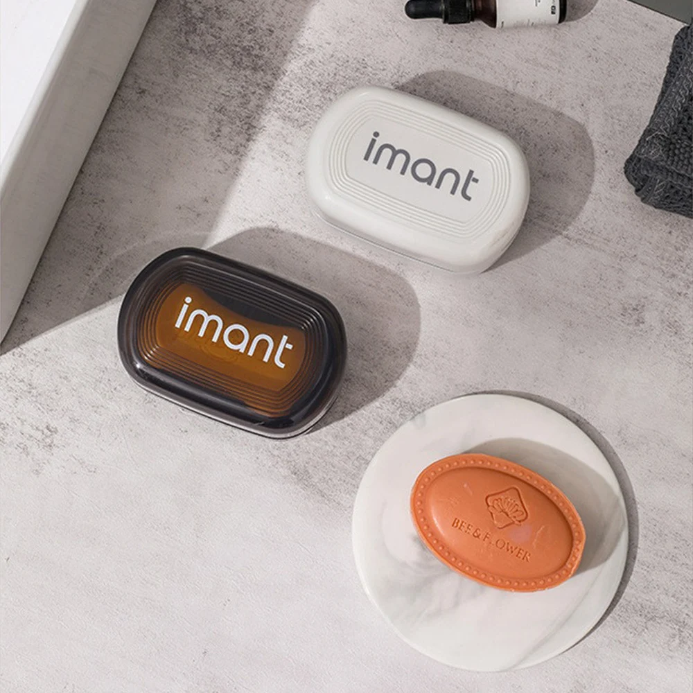 Скандинавская подставка для мыла с замком крышки герметичный дорожный походный