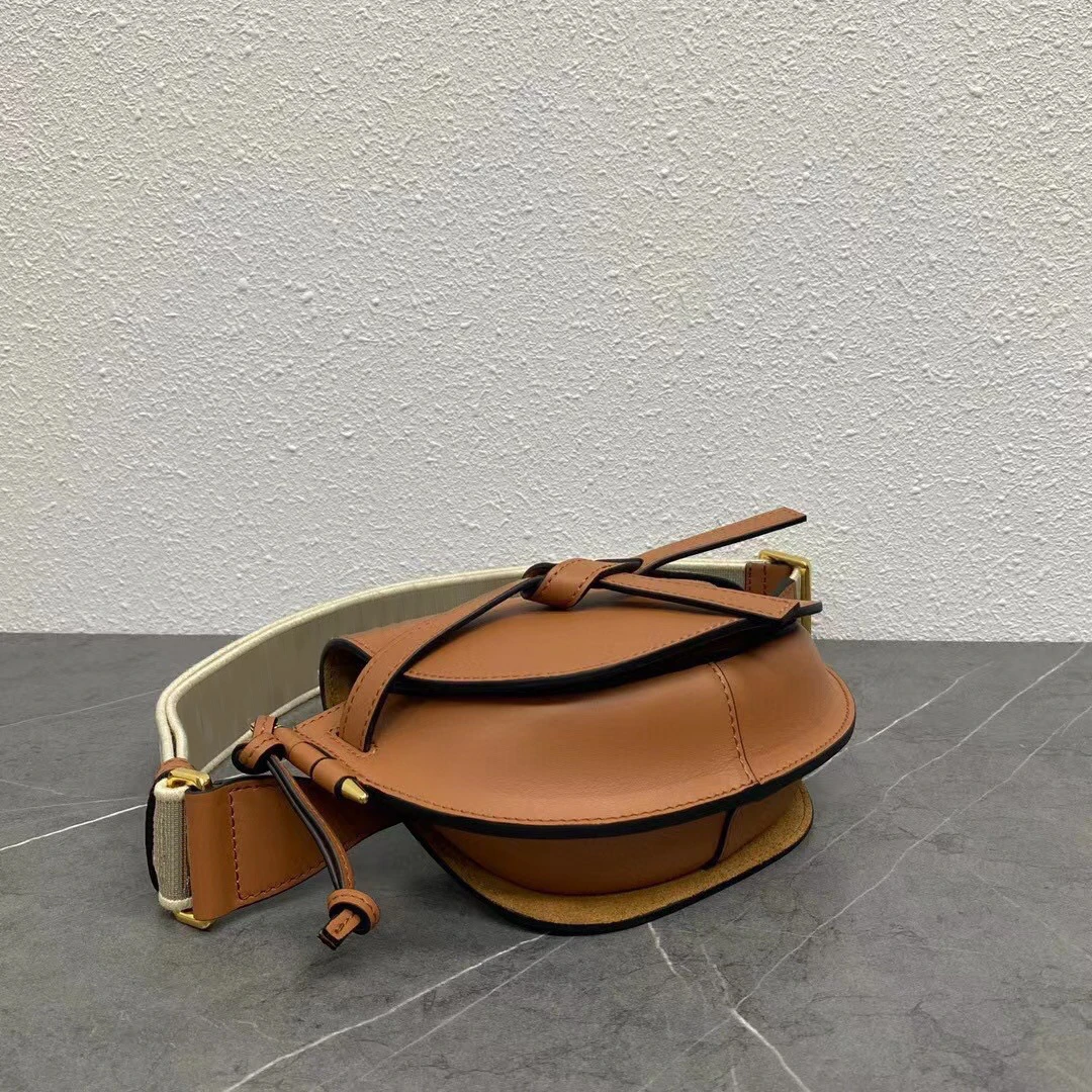 2023 Luxury Designer Genuine Leather Brand Gate Shoulder Bag Real Skin Chain Black Handbag Casual Commuter Shopping Puzzle Bag