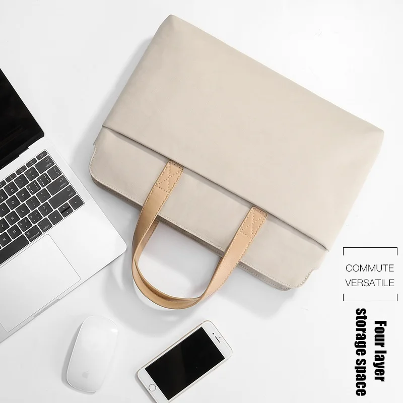 

Laptop bag for Lenovo air 13.3 Apple MacBook Xiaomi Huawei matebook 14inch computer bag 15.6 female pro15 Dell 13 sleeve handbag