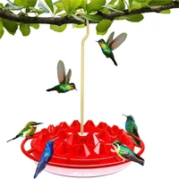 leak proof hummingbird feeder for outdoors hanging outside no leak easy cleanfill proof squirrel ant moat with 25feeding ports
