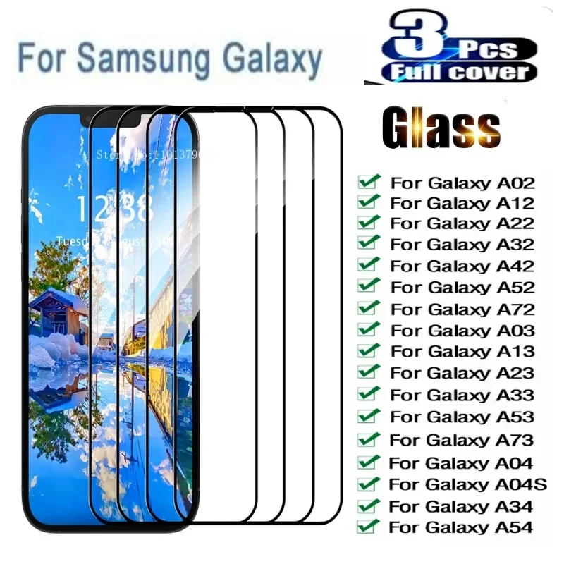 Защитное стекло закаленное для Samsung Galaxy A04S/A34/A54/A13/A03/A23/A33/A43/A53/A02/A12/A22/A32/A42/A52A72 пленка