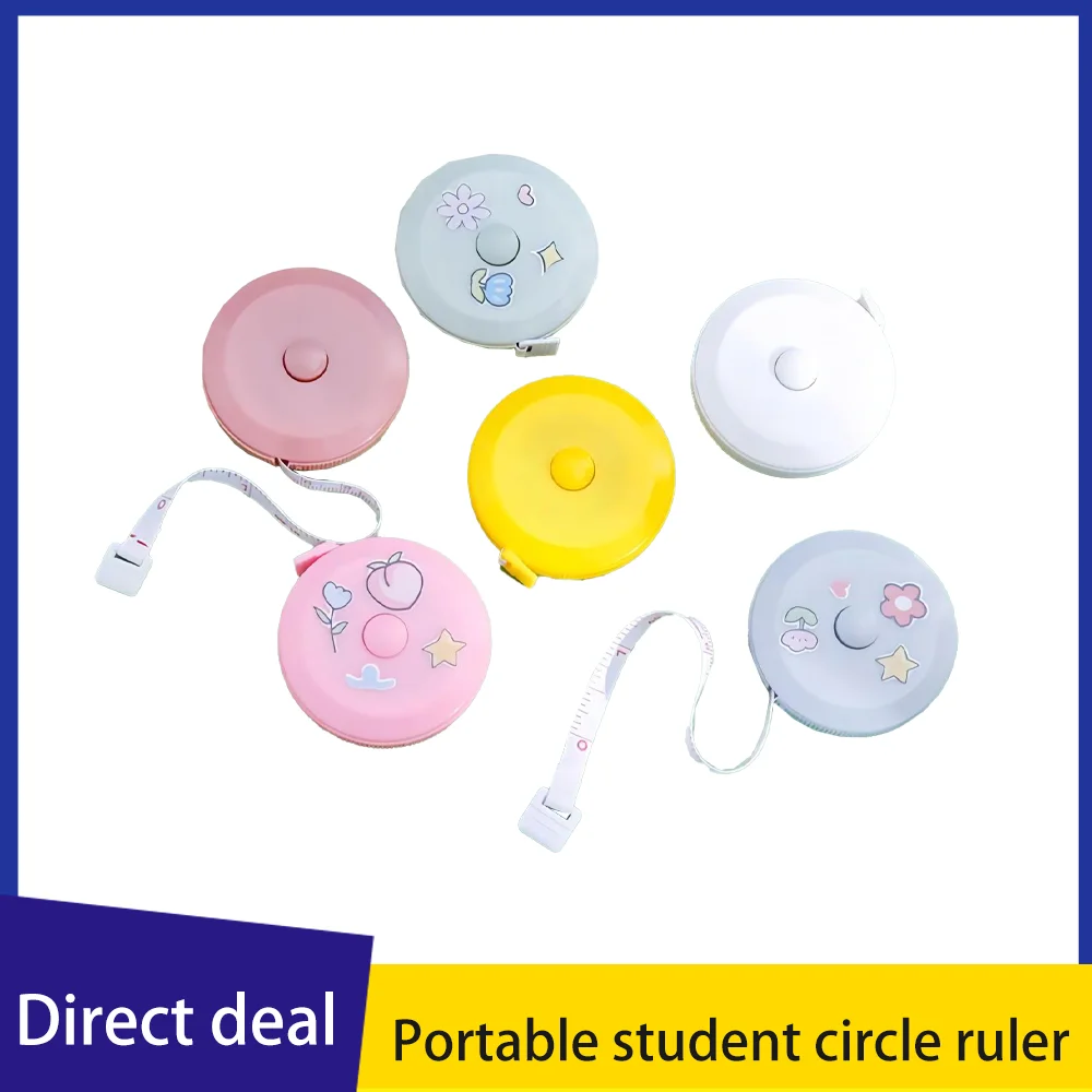 Новая миниатюрная измерительная рулетка портативная линейка для учеников