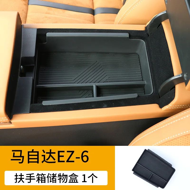 

Для Mazda EZ6 автомобильный подлокотник ящик для хранения обновленный устойчивый к царапинам водонепроницаемый ящик для хранения центрального управления аксессуары для салона автомобиля
