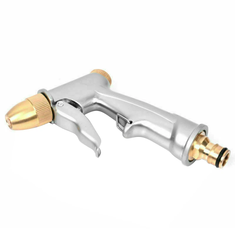 Water Spray Gun Metal Brass Nozzle Garden Hose Pipe Lawn Car Wash Sprayer Sprinkler Car Wash Tool Water Guns