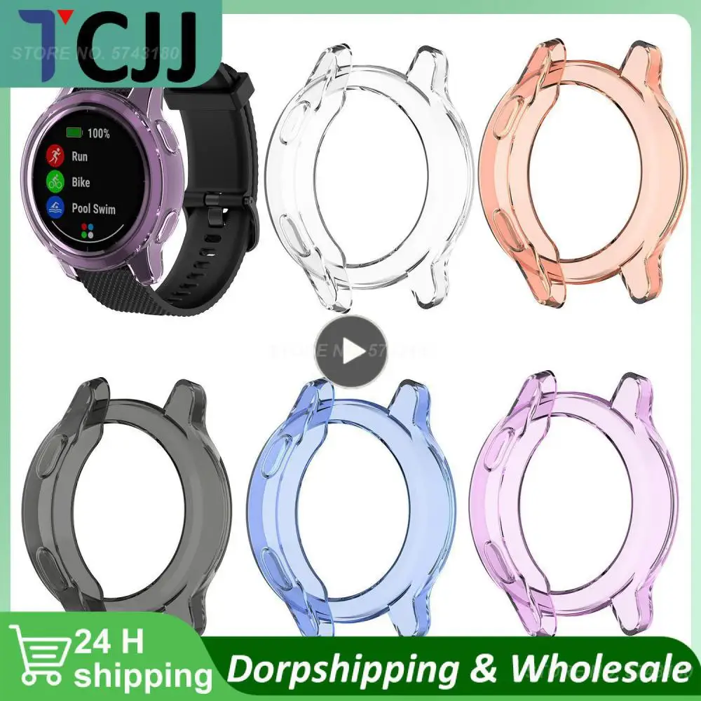 

1~5PCS Transparent TPU silicone protective case for Samsung galaxy watch active 2 44mm 40mm SM-R830 R820 Cover Replacement