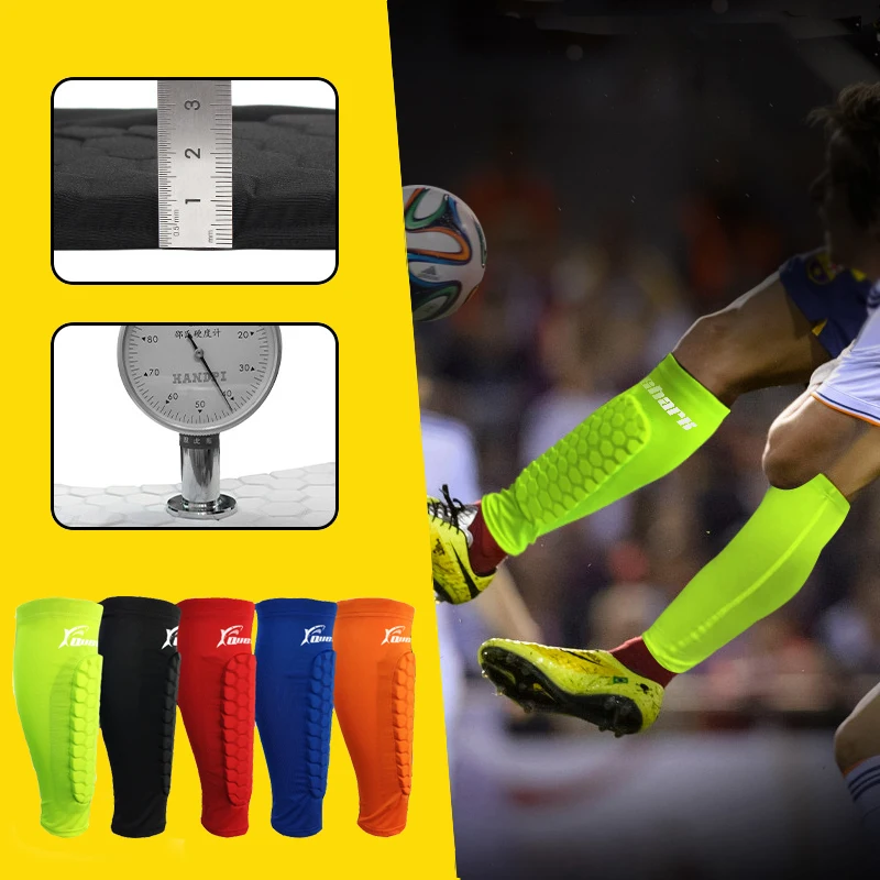 Защита голени для мужчин и женщин компрессионные гетры занятий футболом | Спорт