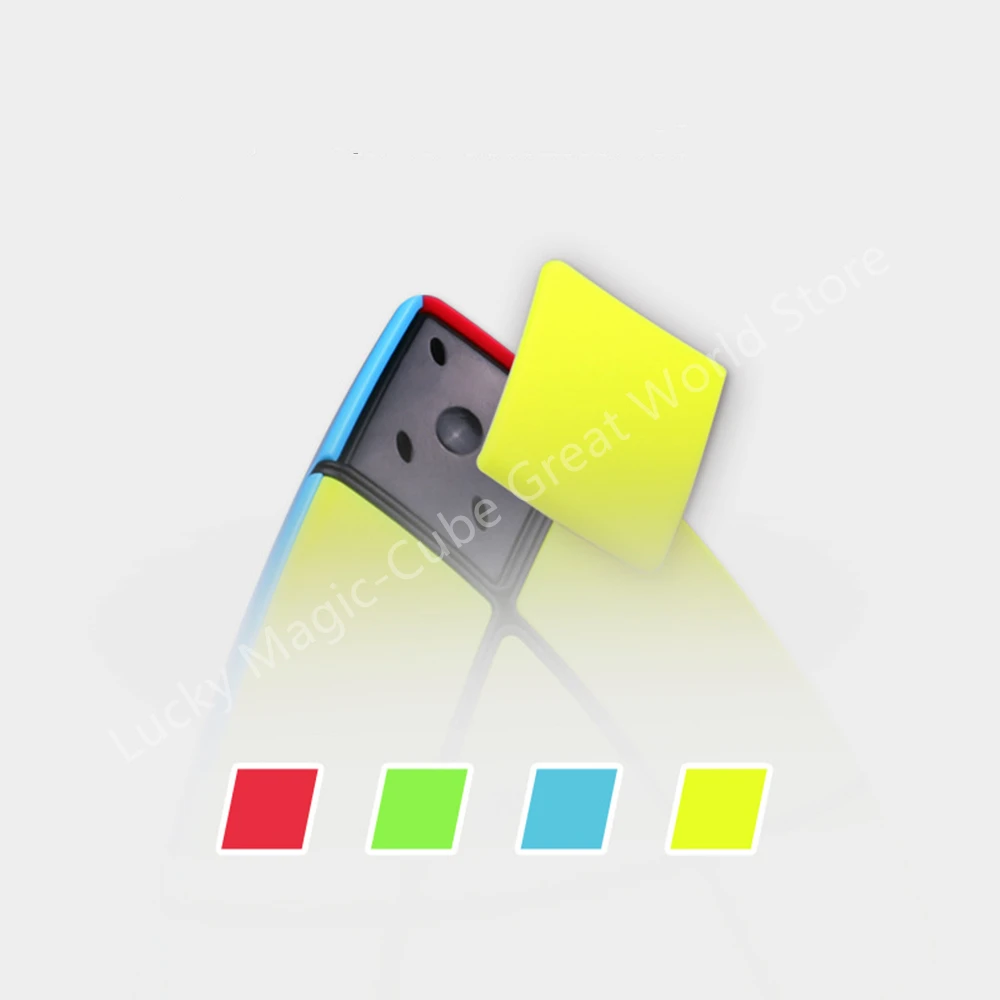 Qiyi Mastermorphix Speed Cube Профессиональная Головоломка Для Рисовых Клецок С Плавным