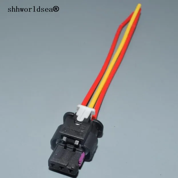 Worldgolden 3pin для Audi Golf 6 Tourette реверсивный радар электрический зонд разъем 4F 0973703