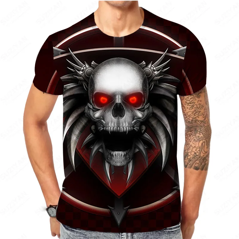 

Футболка мужская с 3D принтом «очень странные дела»