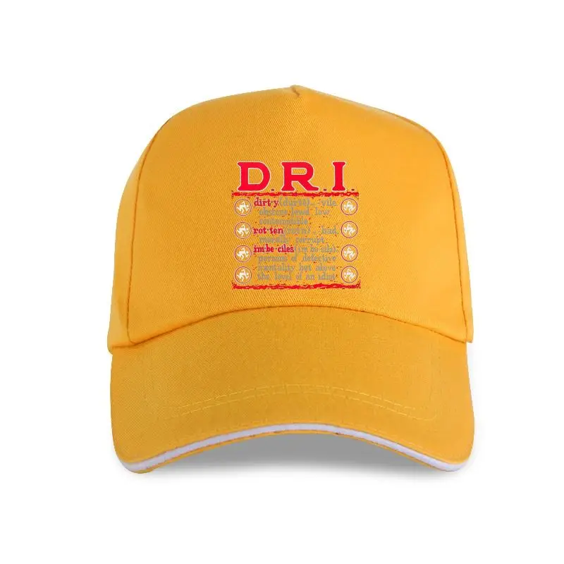 

Nueva gorra D.R.I. Грязеотталкивающие фигурки-кроссовки, S.O.D. Горра Бейсбол негра