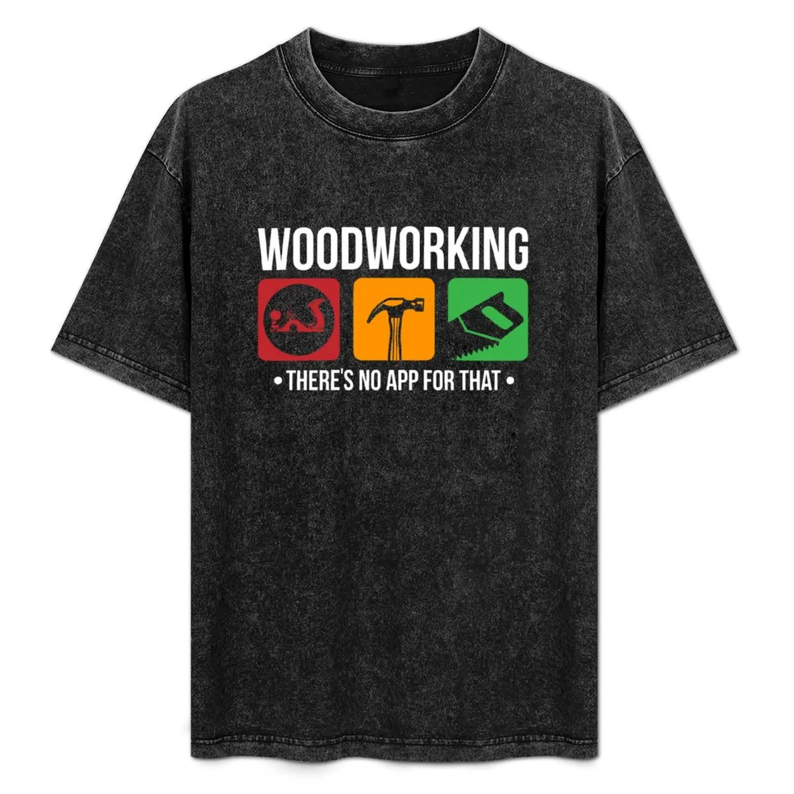 Плотник Деревообработка Молот Пила Долото Инструменты Подарочная футболка