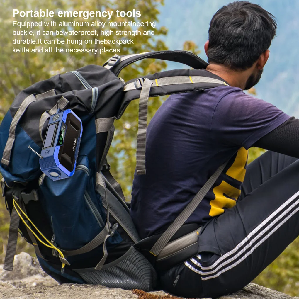 Экстренный Водонепроницаемый светодиодный фонарик внешний Многофункциональный