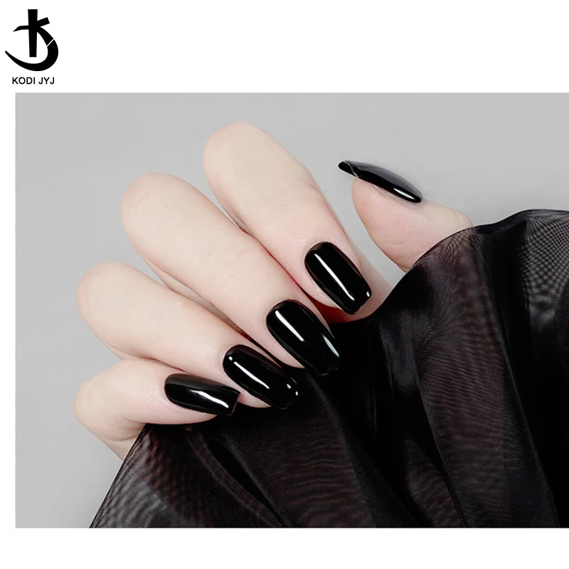 

KODI JYJ Super White Gel Polish Nail Polish 12ml Special Black Semi-permanent uv Varnish Manicure Rubber Base Top Gellac Enamel