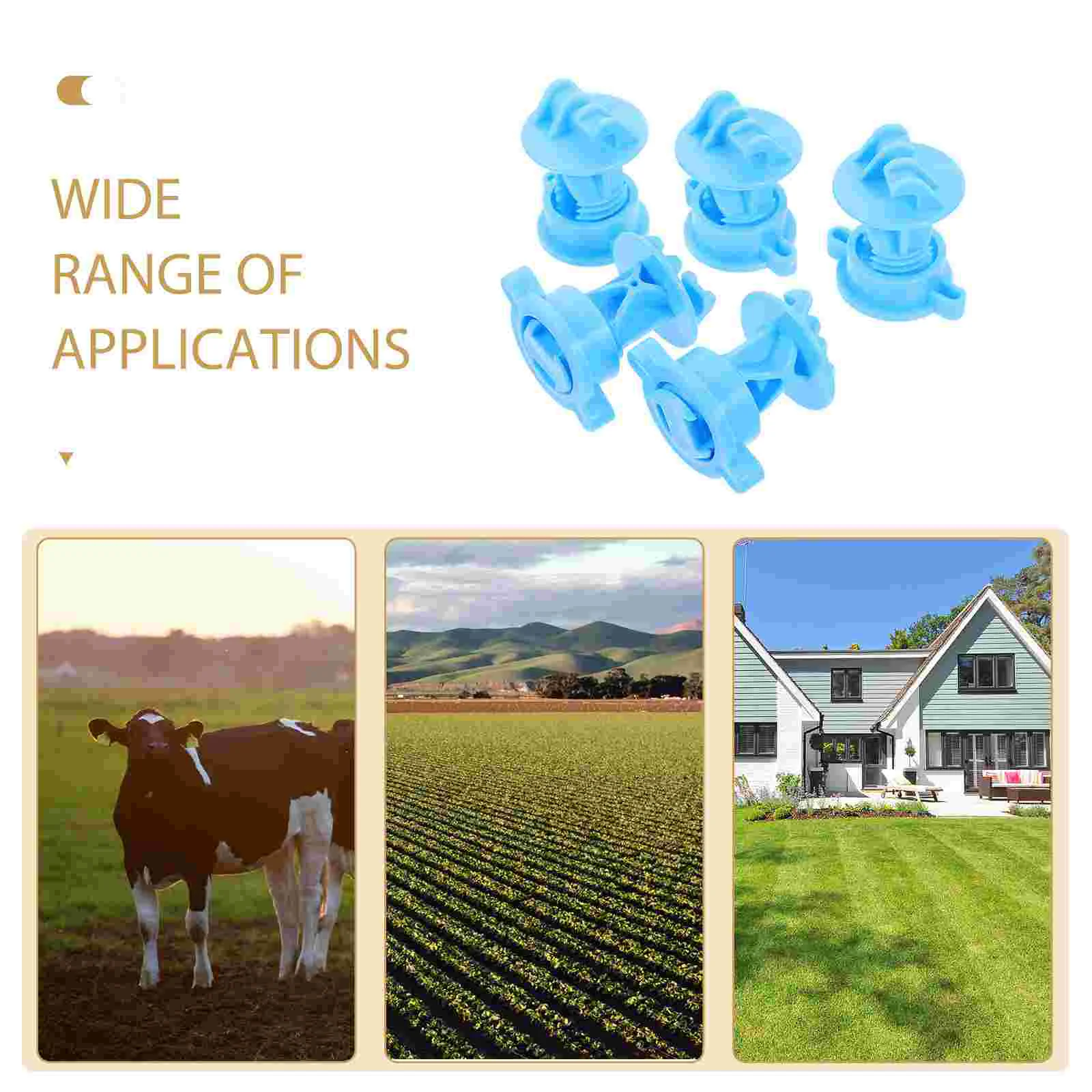 50 шт. электрический комплект изолятора для забора портативные изоляторы столба