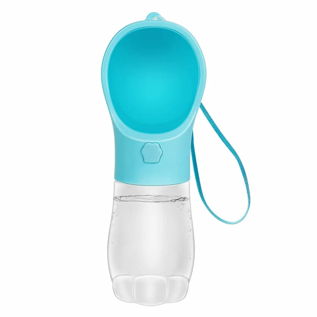 

Pet Outing Leaf Type Water Cup Portable Outdoor Drinking Fountain Dog Bowl With Leak Proof Puppy Water Dispenser